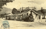 Remiremont. - L'Arrivée du Tramway de Gérardmer